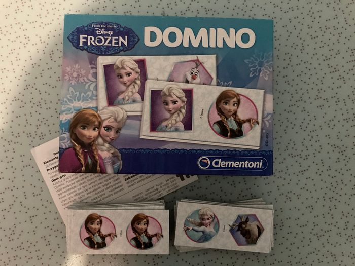 Jeu Domino Reine des Neiges Disney