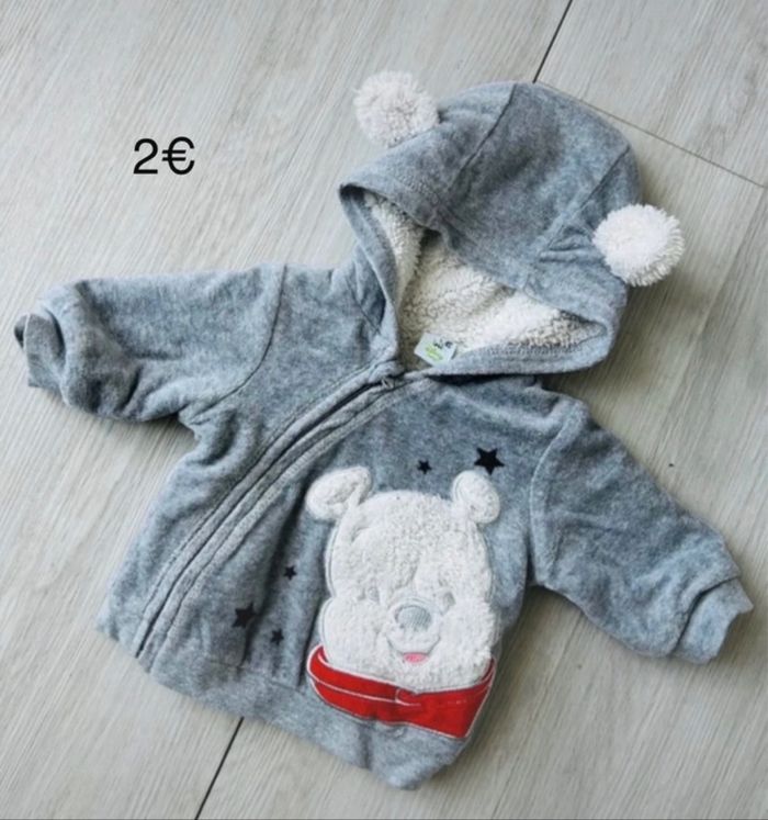 Sweet polaire Winnie l’ourson 1 mois