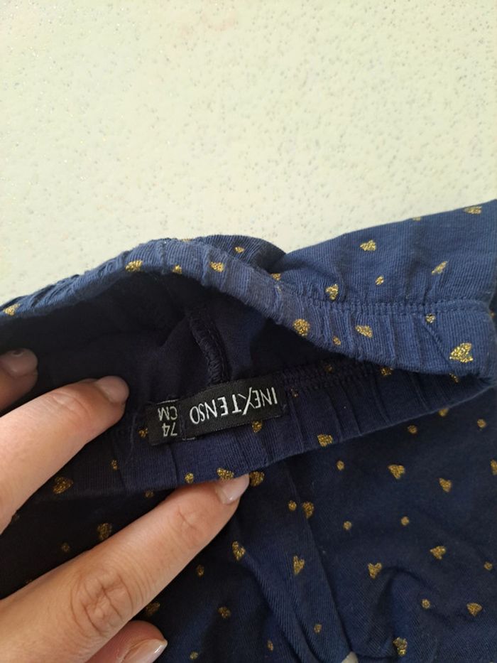 Lot de 7 pantalons leggings jean jogging 12 mois - photo numéro 8