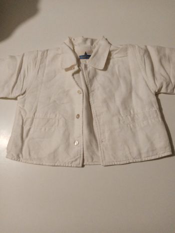 Veste blanche Sergent Major T 6 mois
