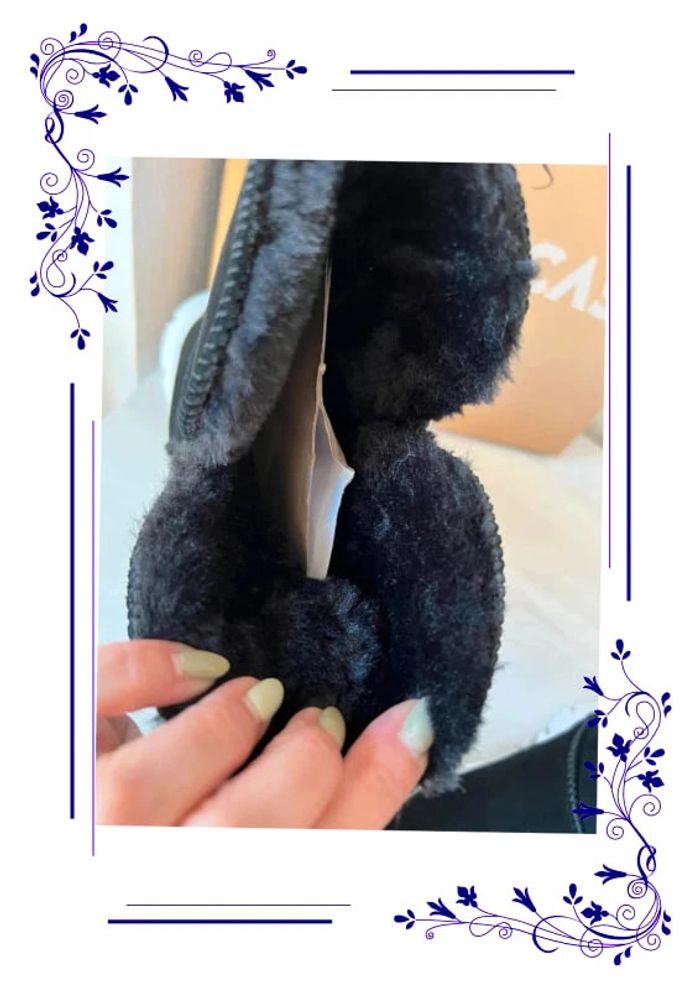 Bottes Cuir Noir très chaudes d’hiver 38 neuves - photo numéro 5