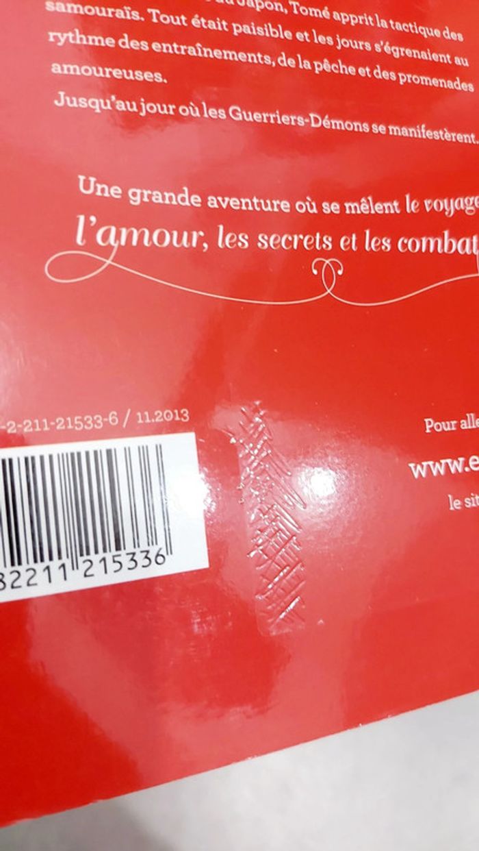 🌺 Livre (école des loisirs) : La fille du samouraï - photo numéro 7