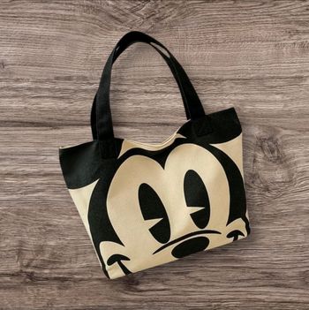 Sac fourre-tout en toile Mickey 