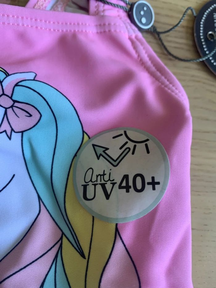 Maillot 1 pièce bébé Anti UV 40+ | mes petits cailloux - photo numéro 2