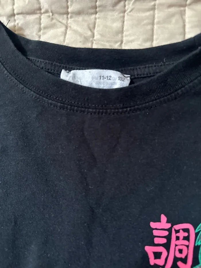 Tee shirt manches longues Zara 11/12 ans - photo numéro 3