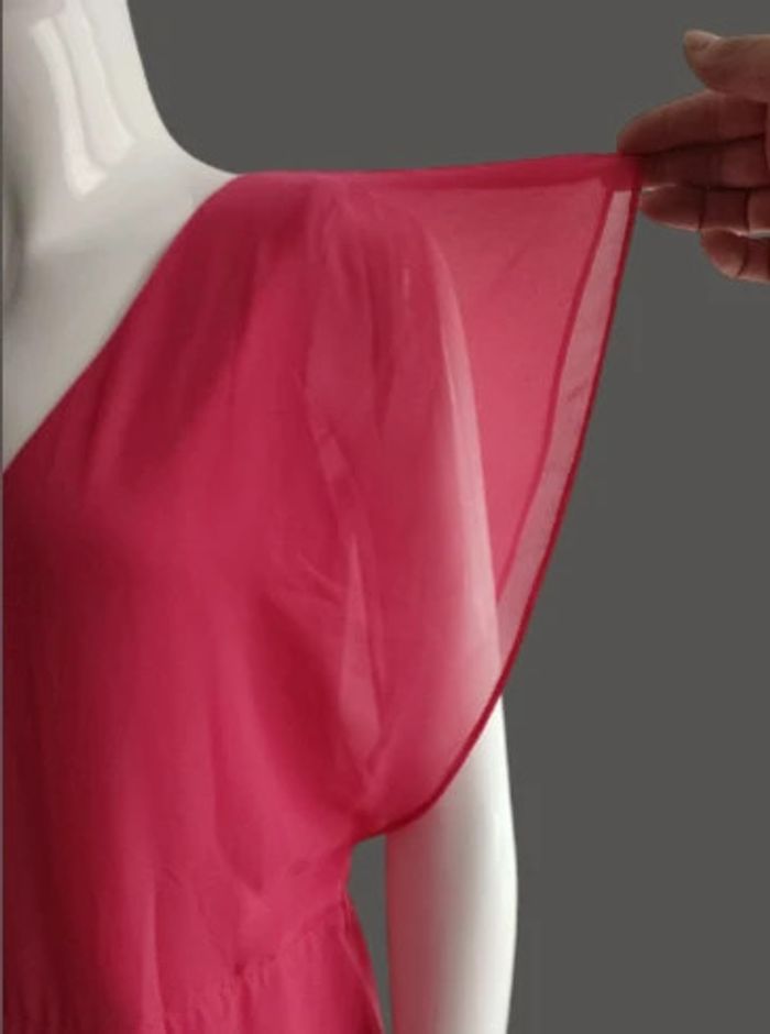 Robe rose Naf Naf 38 portée 1 fois - photo numéro 2