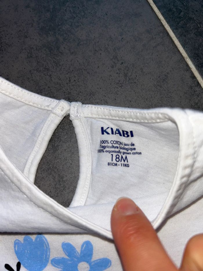 Lot de 2 t-shirts et short bébé fille Kiabi - photo numéro 5