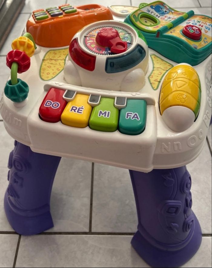 Table d’éveil 2 en 1 vtech - photo numéro 2