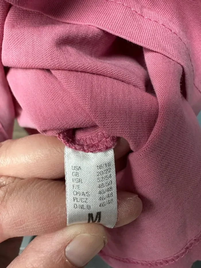 T-shirt manche courte rose Ulla Popken 48/50 - photo numéro 6
