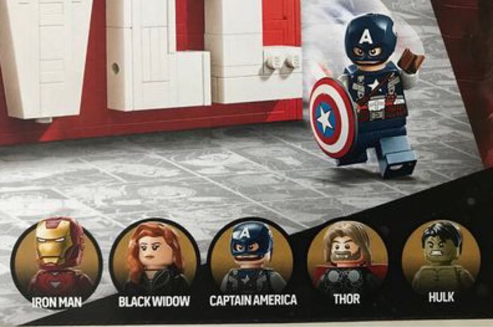 ::::Lego Marvel 76313 - Logo Marvel et ses super héros - photo numéro 3