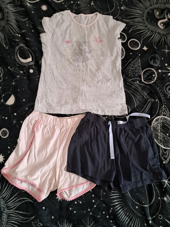 2 shorts pyjama