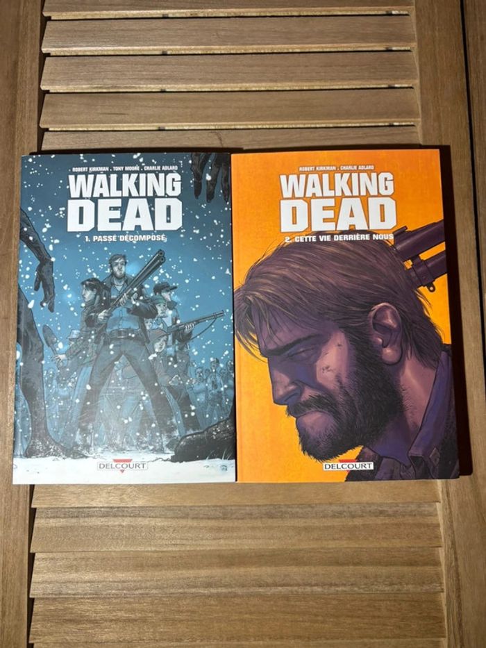 Lot de 2 bd Walking Dead tome 1 & 2