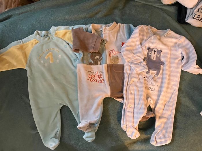 Lot 3 pyjamas 3 mois