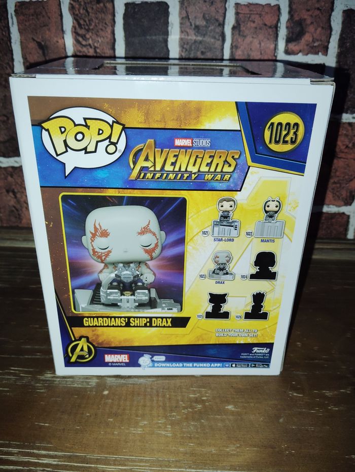 Funko pop Drax les gardiens de la galaxie - photo numéro 3