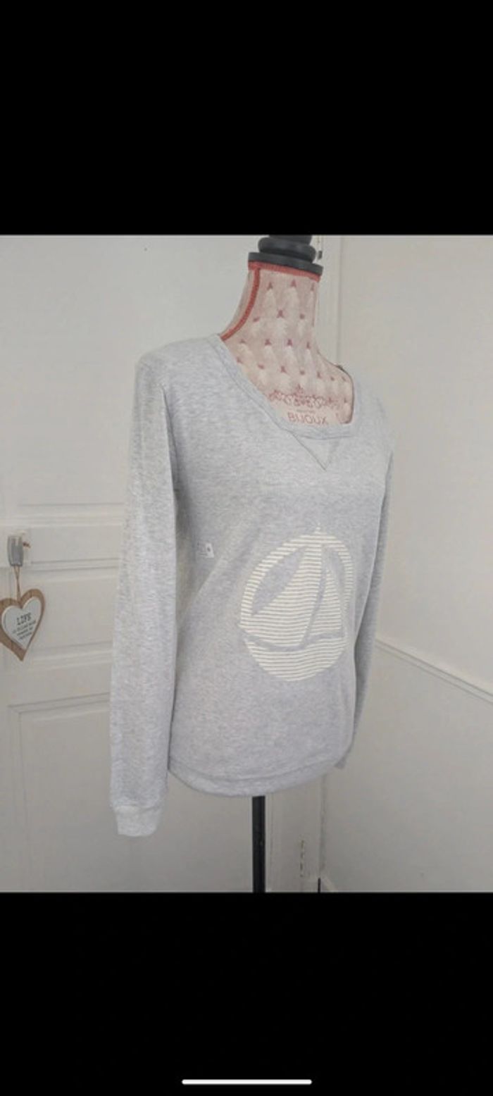 Sweat gris confortable intérieur tout doux 36 - photo numéro 3