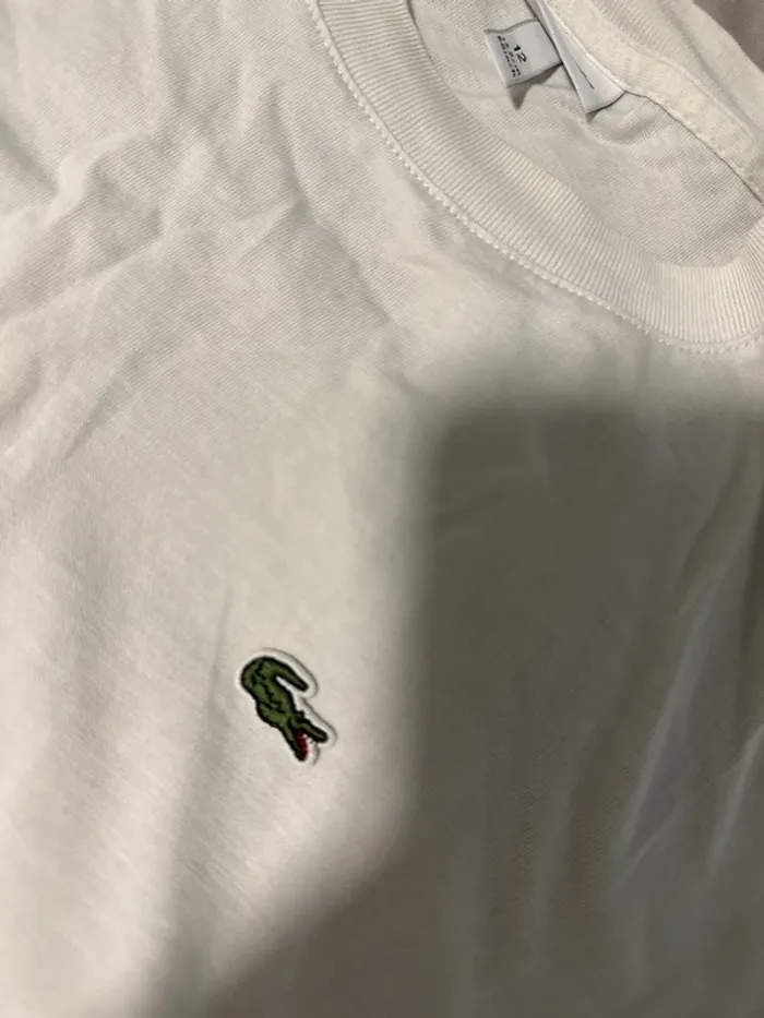 Tshirt lacoste 12 ans - photo numéro 2