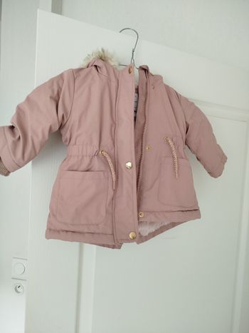 Parka fille 6/9 mois