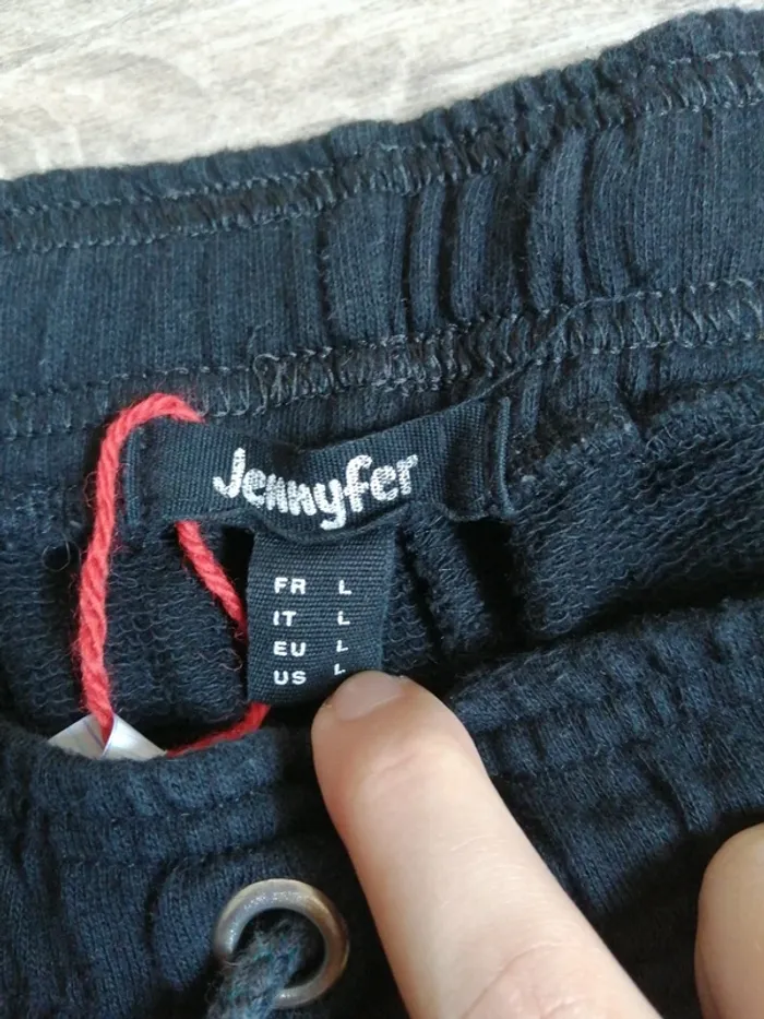 Short noir avec rubans poches et lien a nouer à la taille / jennyfer / (L) - photo numéro 5