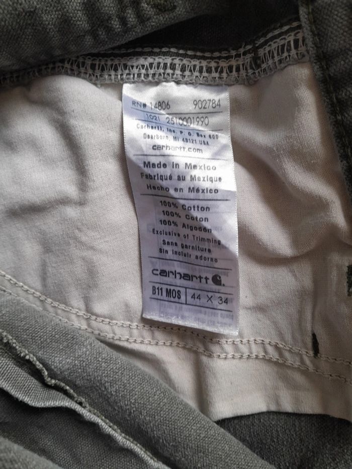 Pantalon large etiquette cuir Carhartt 44×34 - photo numéro 5