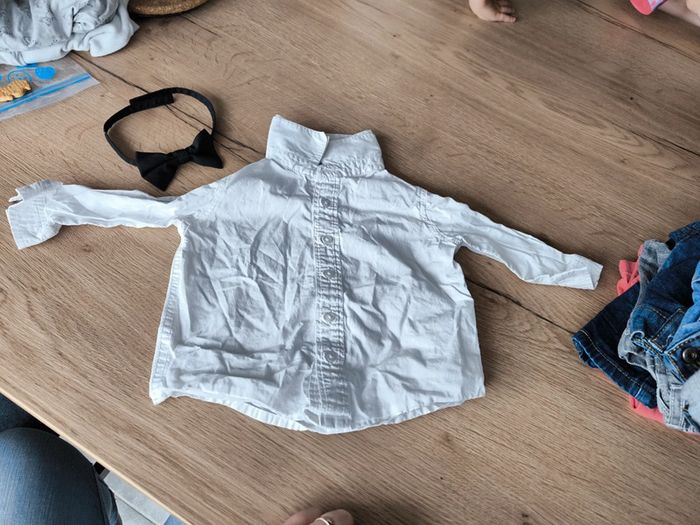 Chemise+ noeud papillon + pantalon