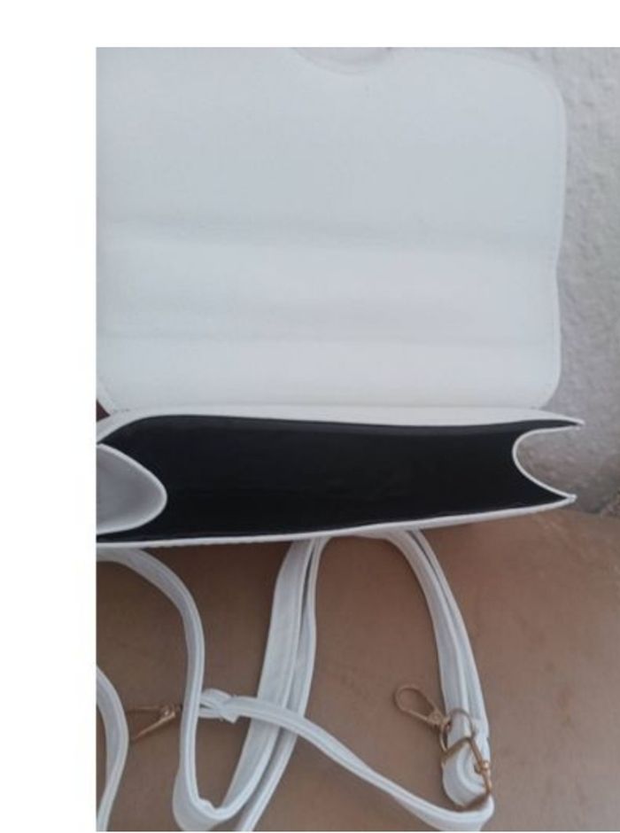 Sac à main femmes tendance populaires forme carré blanc - photo numéro 5