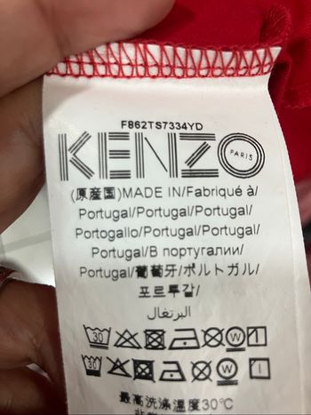TEE shirt Kenzo 14 ans ou xs