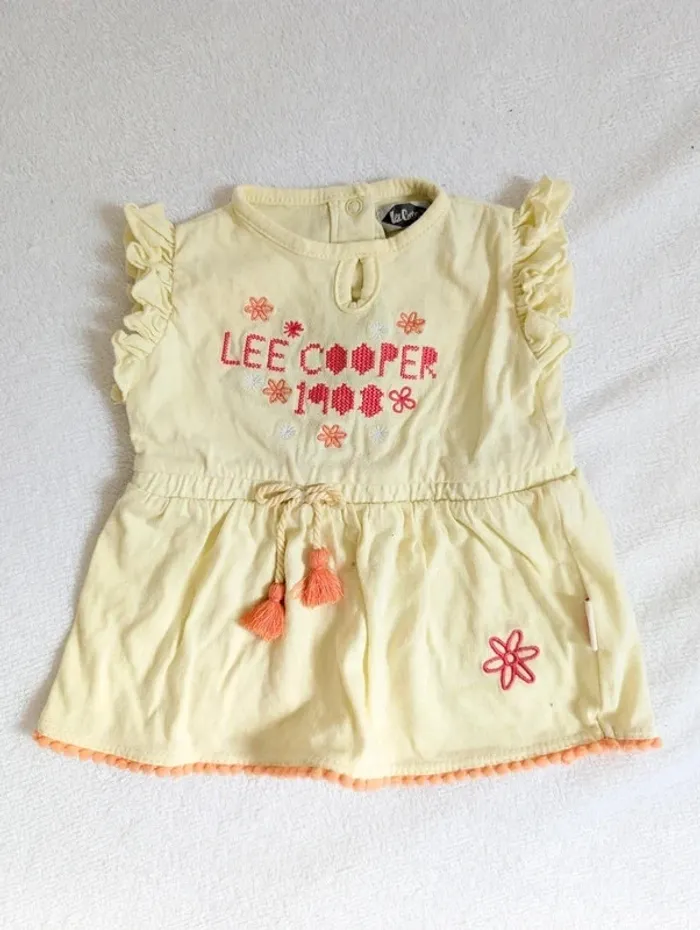 Petite robe jaune  lee Cooper - photo numéro 3