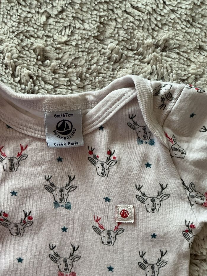 Bodies bébé 6 mois Petit bateau - photo numéro 2