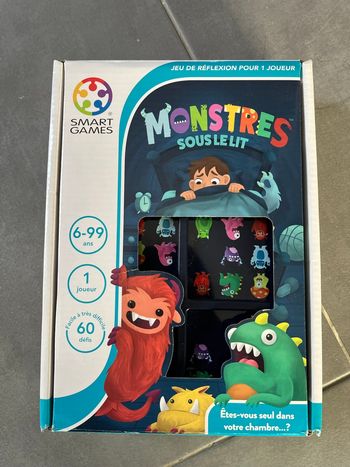 Smart games monstres sous le lit très bon état 