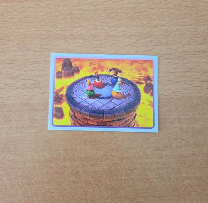 Carte Panini officielle de la collection Super Mario