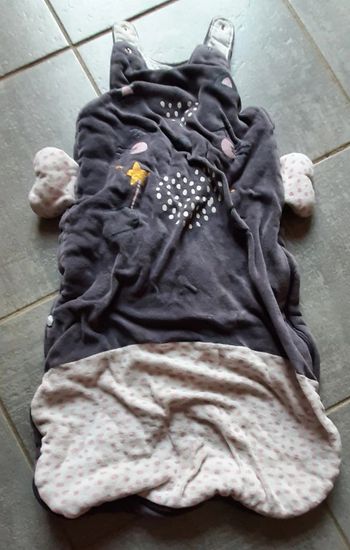 Gigoteuse hiver fille petit béguin 6/18 mois