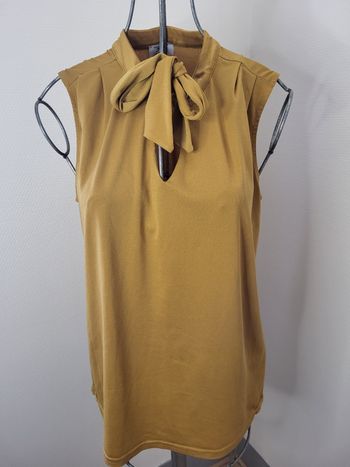 Haut fluide jaune moutarde- Frenchy 