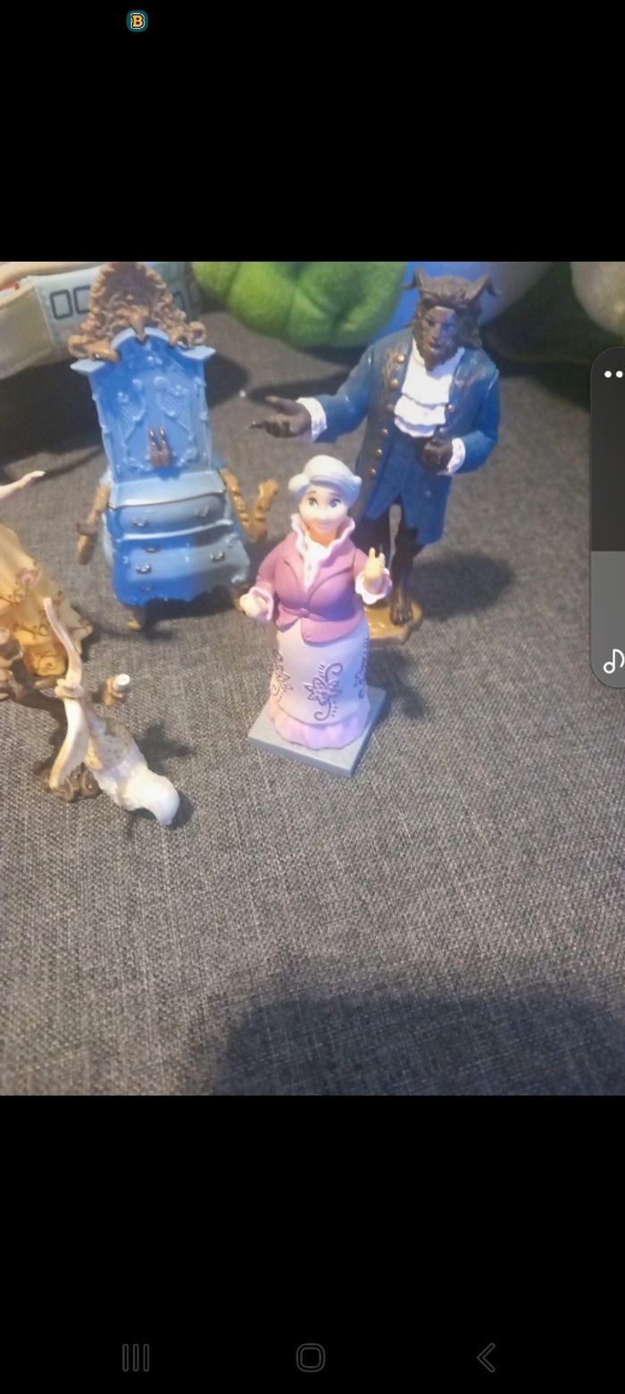 Figurine belle et la bête - photo numéro 5
