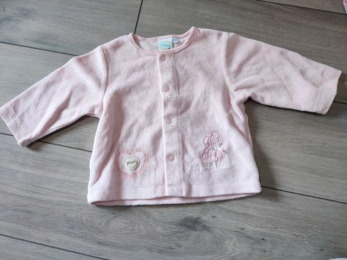 Veste rose Disney 3-6 mois très bon état