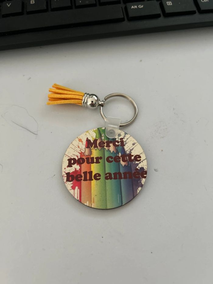 Porte clés merci pour cette belle année