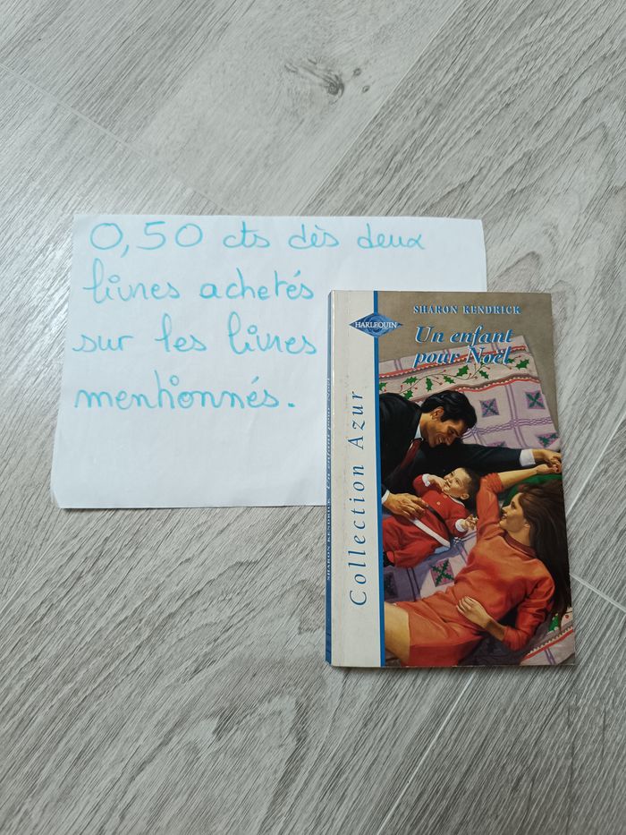 Livre Harlequin collection Azur