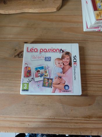 Jeu 3 DS Léa passion bébé 3D