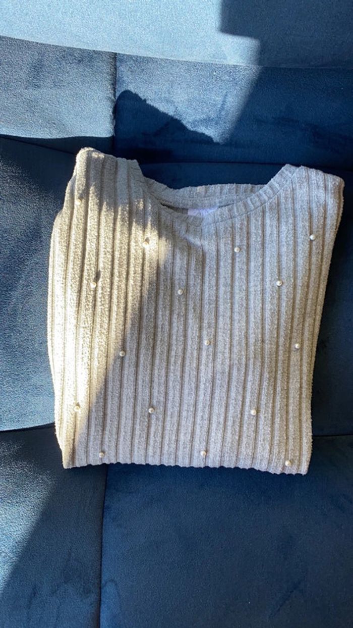 Zara pull avec perles taille 13/14 ans - photo numéro 3