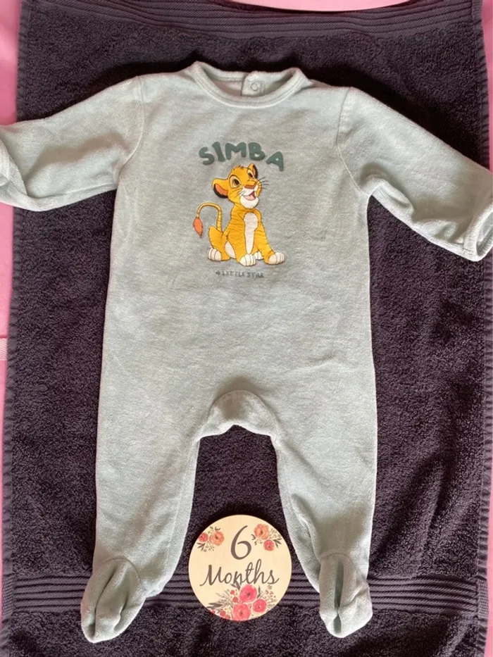 Pyjama Simba (Kiabi) 6 mois