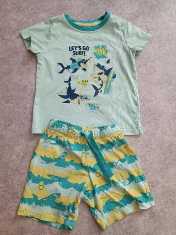 Pyjama court sergent major 2 ans