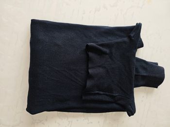 Pull col roulé homme