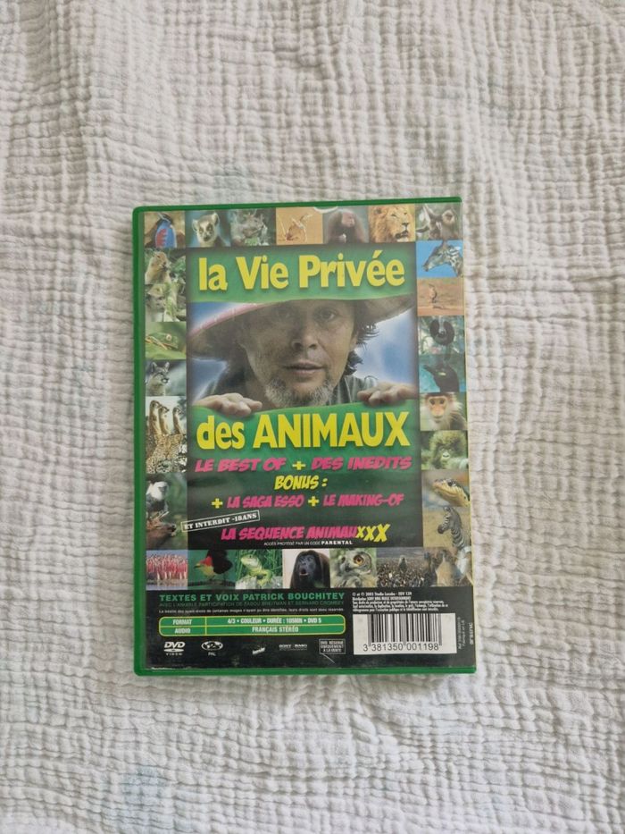 DVD - La vie privée des animaux - photo numéro 2