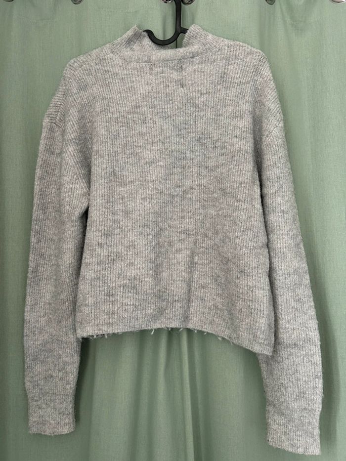 Pull gris bizzbee - photo numéro 5
