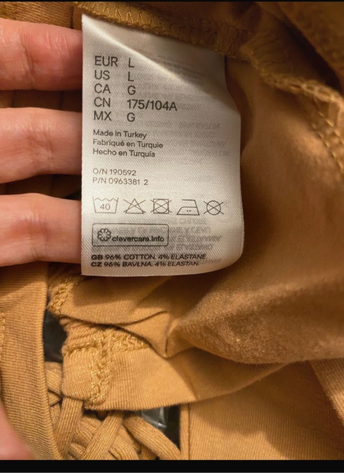 Crop top manches longues H&M taille L neuf - photo numéro 5