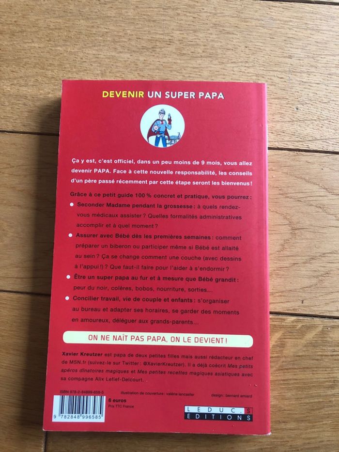 Livre devenir un super papa - photo numéro 2