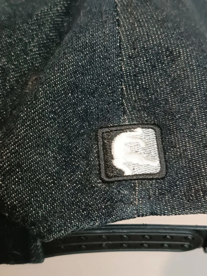 Casquette Besomeone Couleur Noir et Gris Denim Taille Unique - photo numéro 3