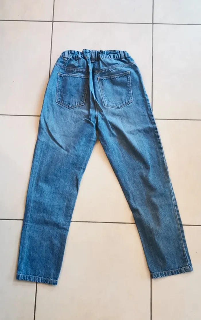 Jeans 12 ans kiabi coupe large - photo numéro 2