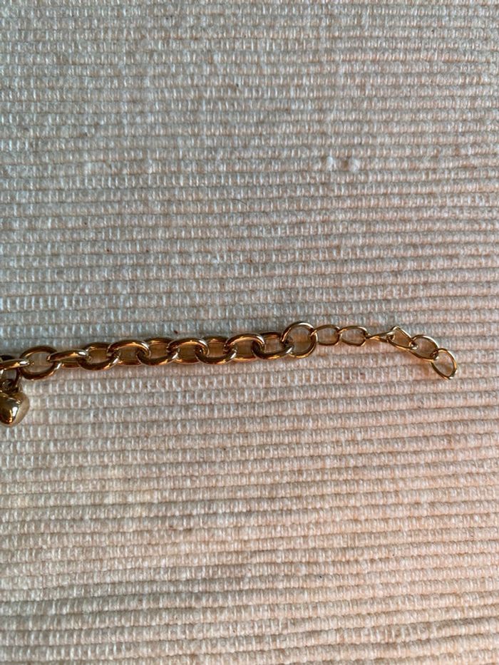 Bracelet en métal doré avec charms La Reine des Neiges Disney - photo numéro 7
