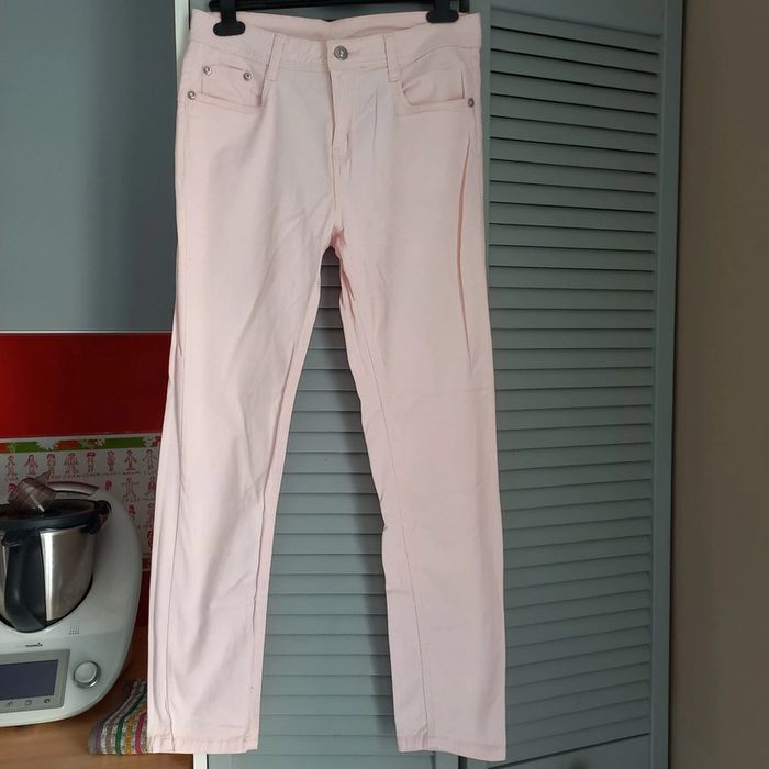 Pantalon rose pâle