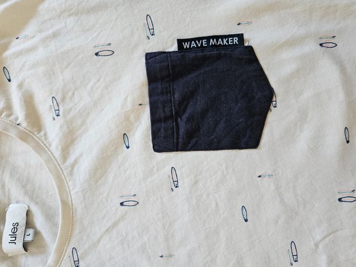 T-shirt MC homme Jules Taille L FEM1 - photo numéro 3